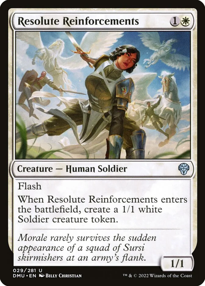 Resolute Reinforcements 「DMU/29」「EN」