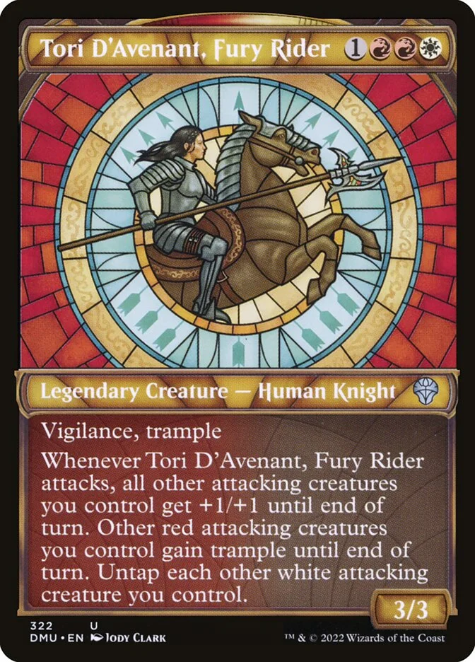 Tori D'Avenant, Fury Rider 「DMU/322」「EN」