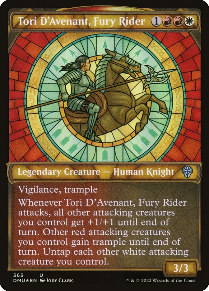 Tori D'Avenant, Fury Rider 「DMU/363」「EN」