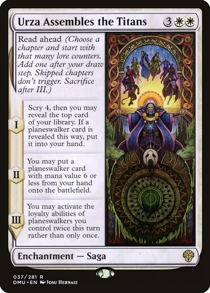 Urza Assembles the Titans 「DMU/37」「EN」