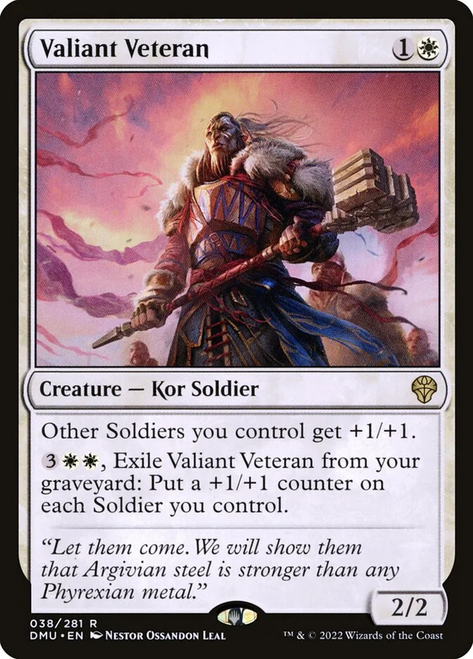 Valiant Veteran 「DMU/38」「EN」