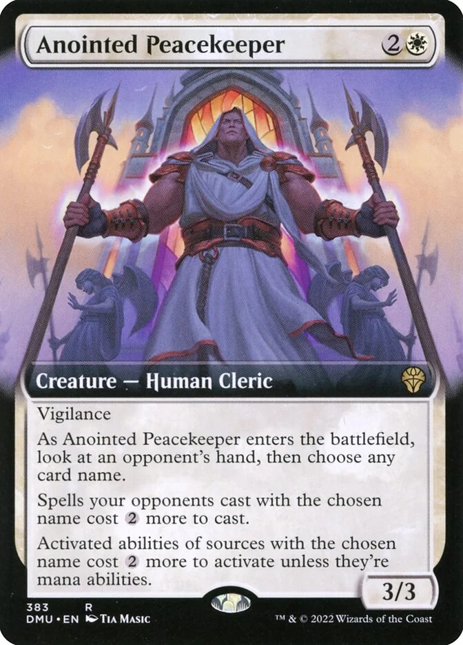 Anointed Peacekeeper 「DMU/383」「EN」