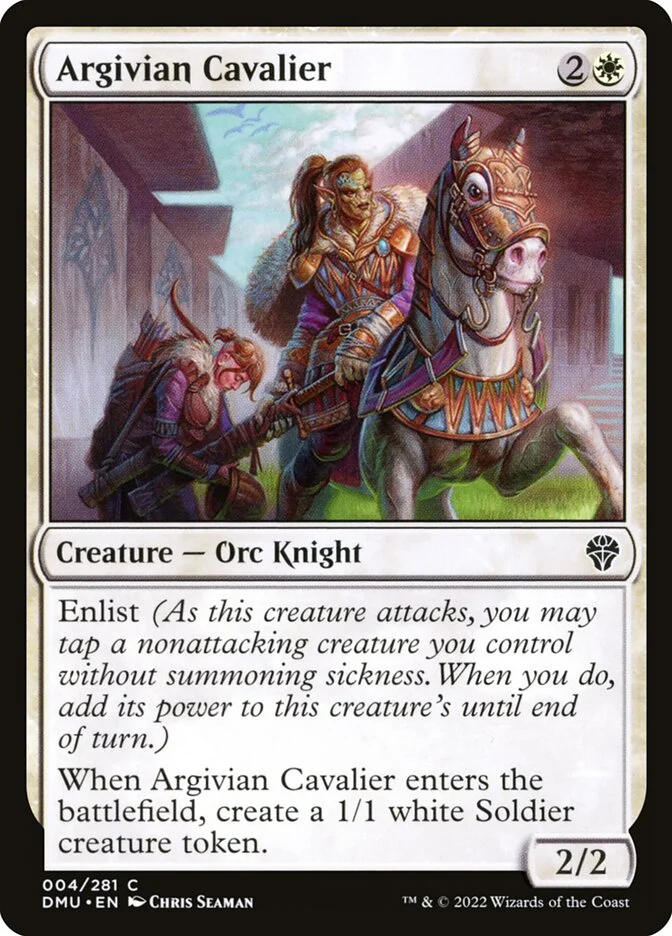 Argivian Cavalier 「DMU/4」「EN」