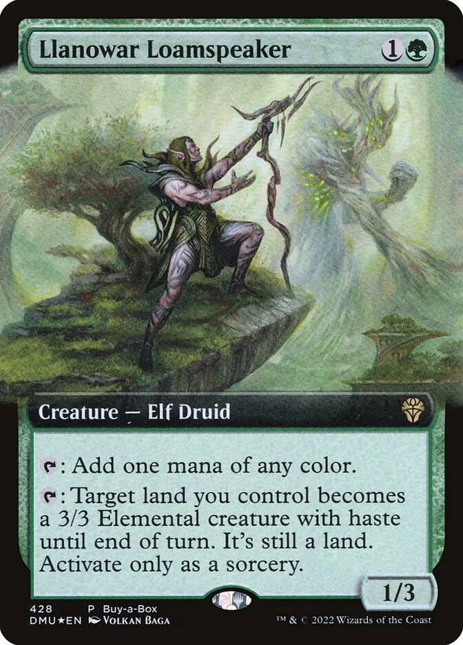 Llanowar Loamspeaker 「DMU/428」「EN」