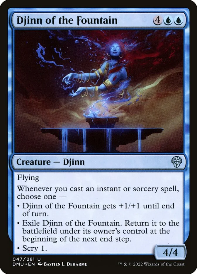 Djinn of the Fountain 「DMU/47」「EN」