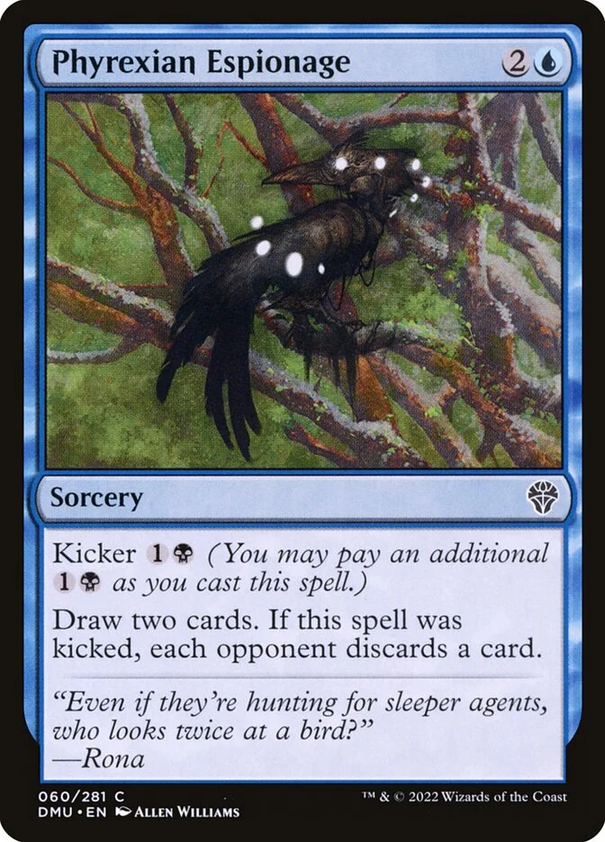 Phyrexian Espionage 「DMU/60」「EN」