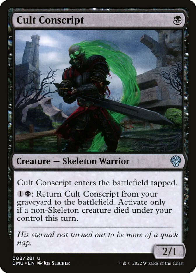 Cult Conscript 「DMU/88」「EN」
