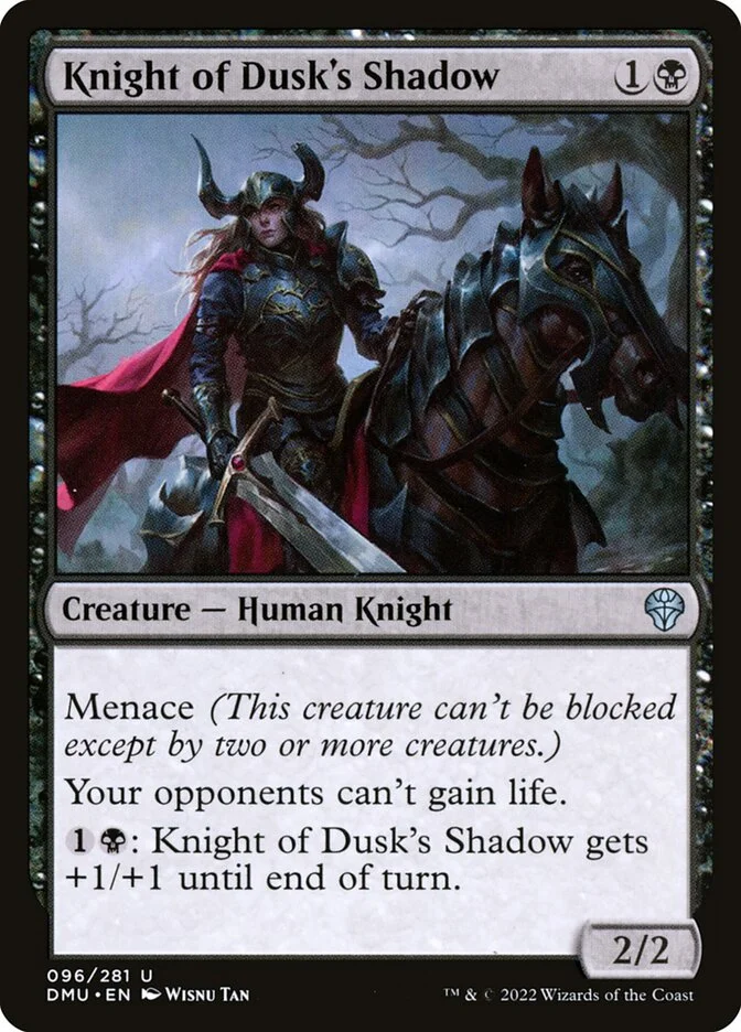 Knight of Dusk's Shadow 「DMU/96」「EN」