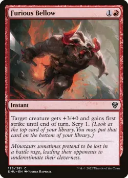 Furious Bellow #126 · Magic: The Gathering