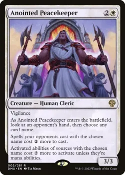 Anointed Peacekeeper #2 · Magic: The Gathering