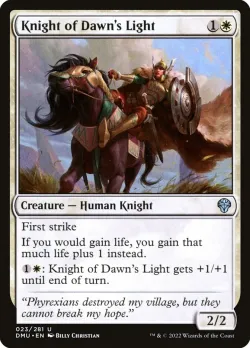 Knight of Dawn's Light #23 · Magic: The Gathering