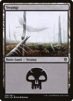 Swamp #268 · Magic: The Gathering