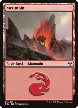 Mountain #271 · Magic: The Gathering