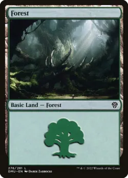 Forest #276 · Magic: The Gathering