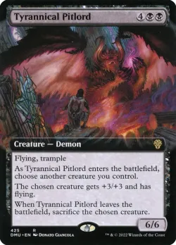 Tyrannical Pitlord 「DMU/425」「EN」