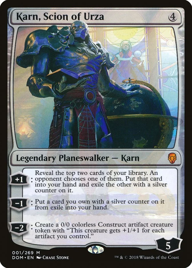 Karn, Scion of Urza 「DOM/1」「EN」