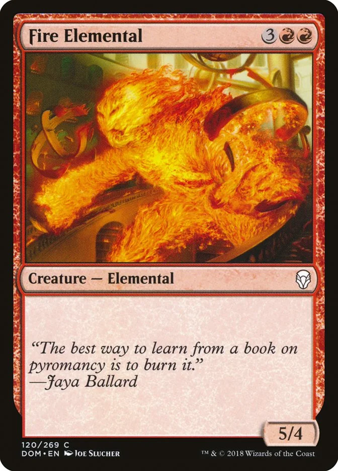 Fire Elemental 「DOM/120」「EN」