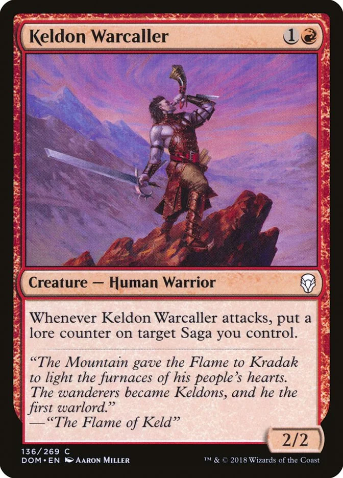 Keldon Warcaller 「DOM/136」「EN」