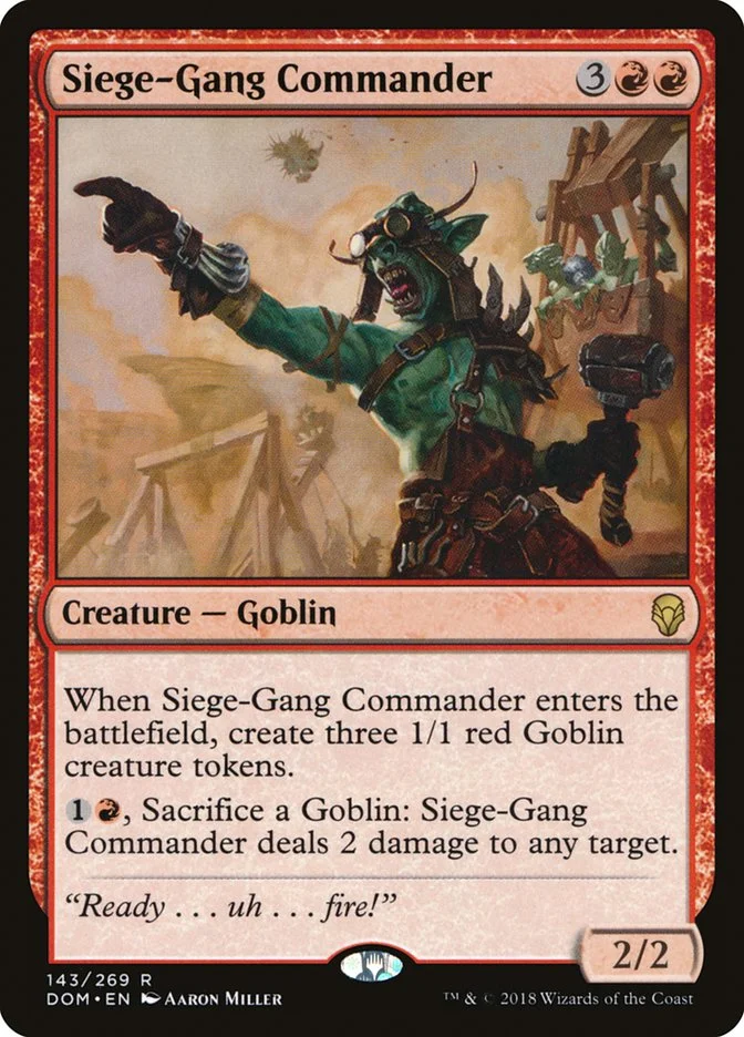 Siege-Gang Commander 「DOM/143」「EN」