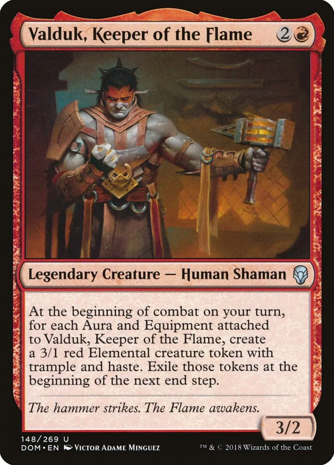Valduk, Keeper of the Flame 「DOM/148」「EN」