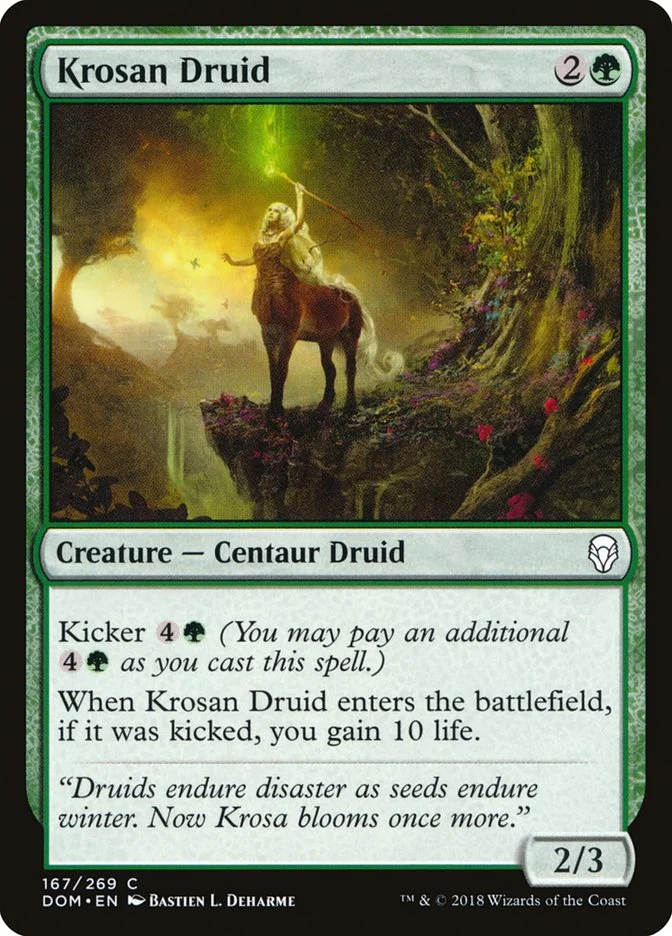 Krosan Druid 「DOM/167」「EN」