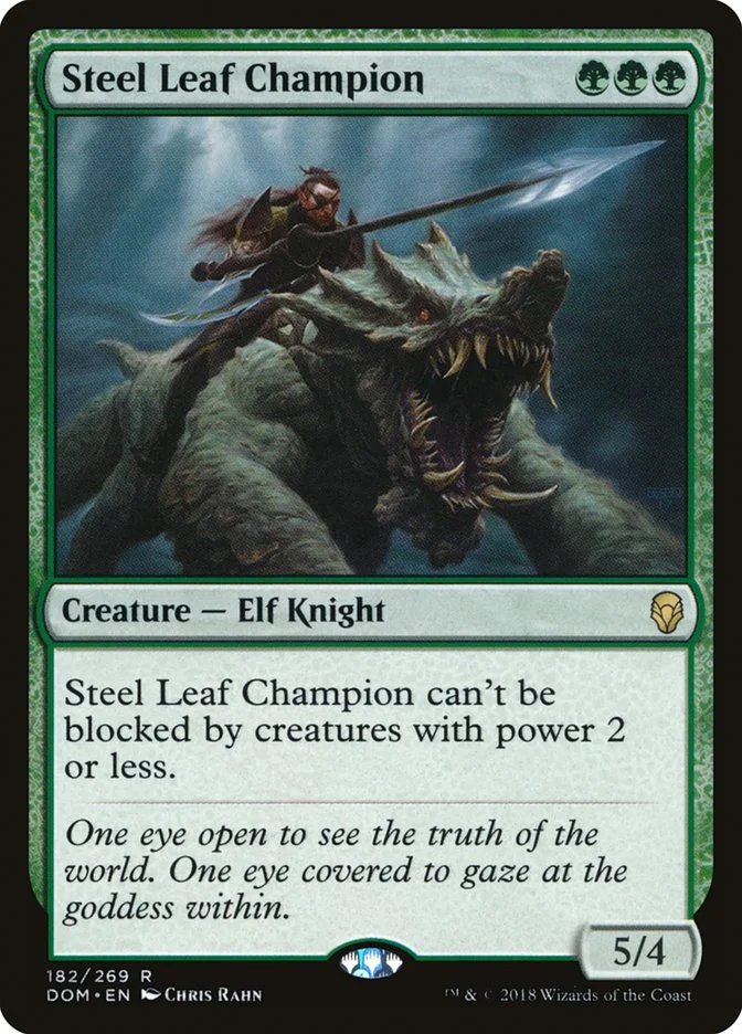 Steel Leaf Champion 「DOM/182」「EN」