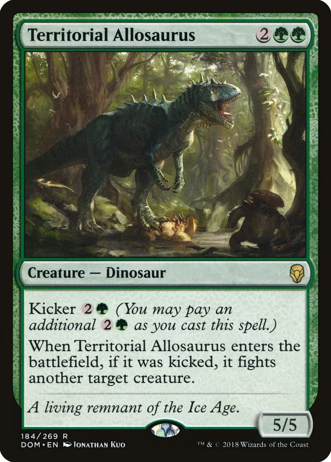 Territorial Allosaurus 「DOM/184」「EN」