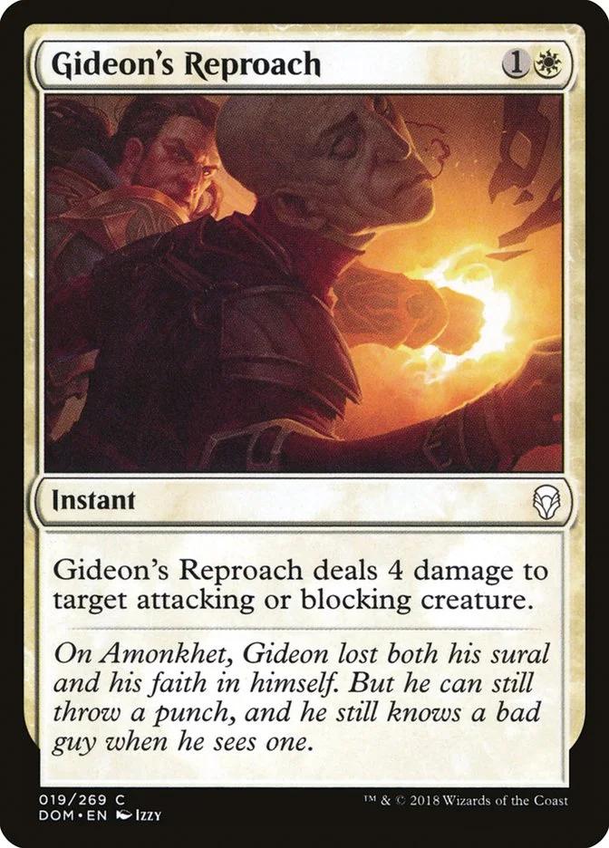 Gideon's Reproach 「DOM/19」「EN」