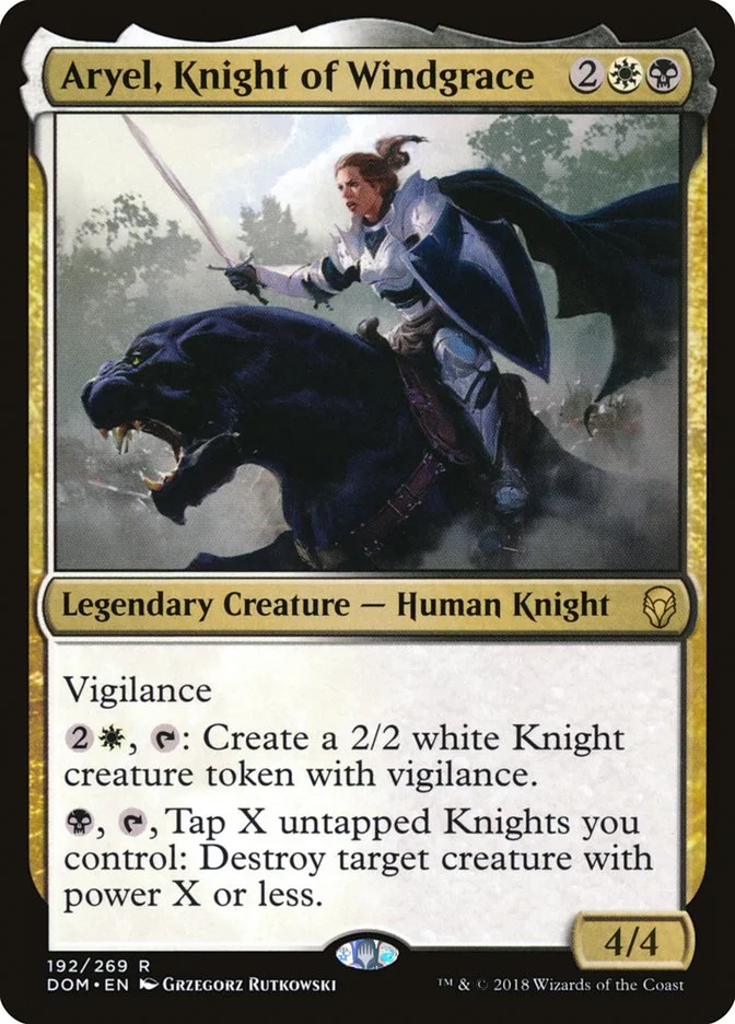 Aryel, Knight of Windgrace 「DOM/192」「EN」