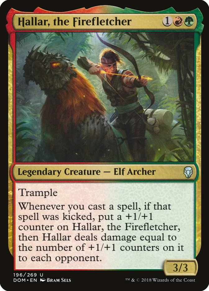 Hallar, the Firefletcher 「DOM/196」「EN」