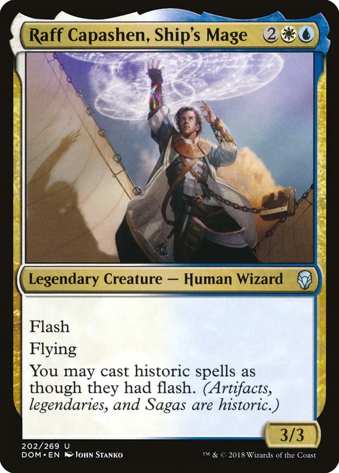 Raff Capashen, Ship's Mage 「DOM/202」「EN」