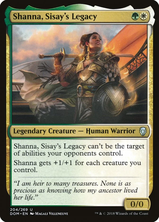 Shanna, Sisay's Legacy 「DOM/204」「EN」