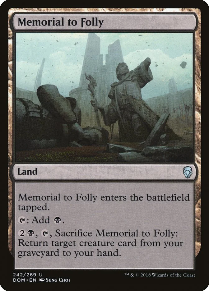 Memorial to Folly 「DOM/242」「EN」