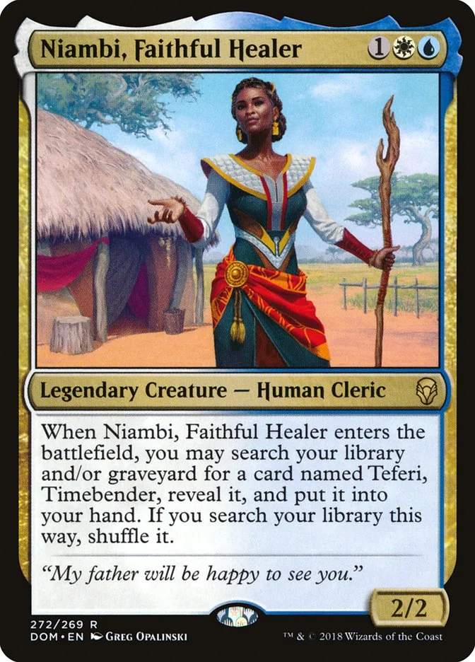 Niambi, Faithful Healer 「DOM/272」「EN」