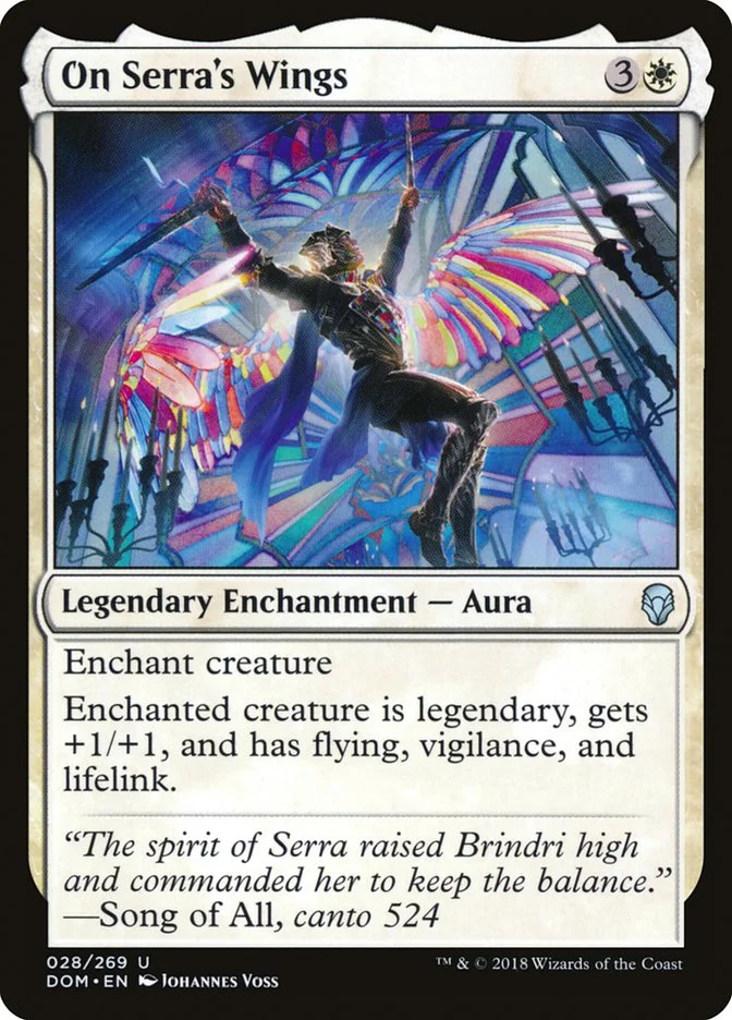 On Serra's Wings 「DOM/28」「EN」