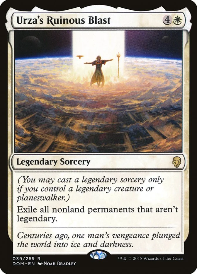 Urza's Ruinous Blast 「DOM/39」「EN」