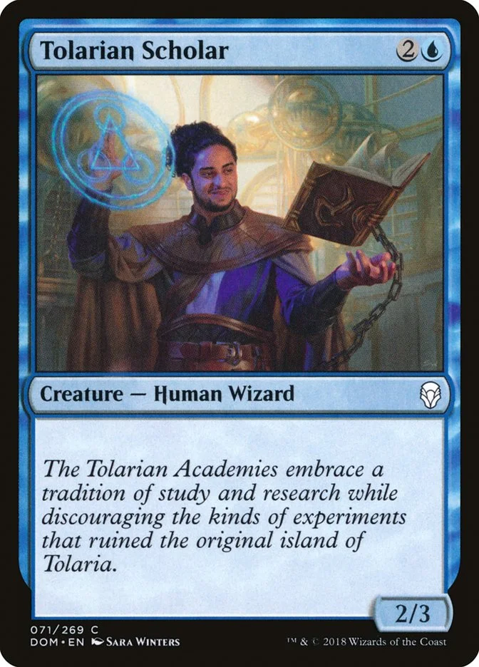 Tolarian Scholar 「DOM/71」「EN」