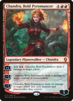 Chandra, Bold Pyromancer 「DOM/275」「EN」