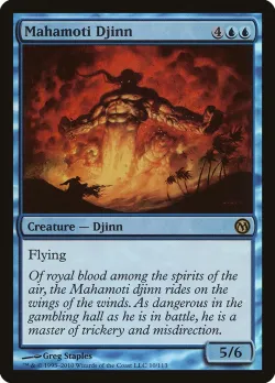 Mahamoti Djinn #10 · Magic: The Gathering
