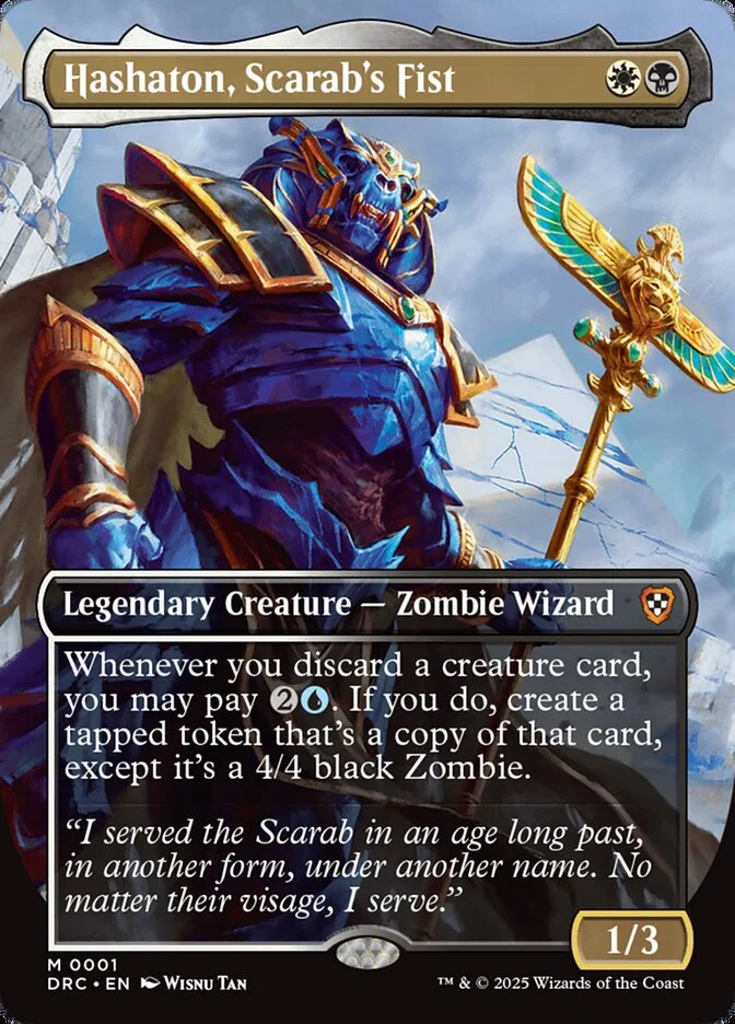 Hashaton, Scarab's Fist 「DRC/1」「EN」