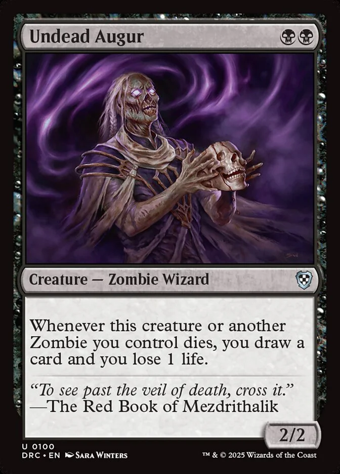 Undead Augur 「DRC/100」「EN」