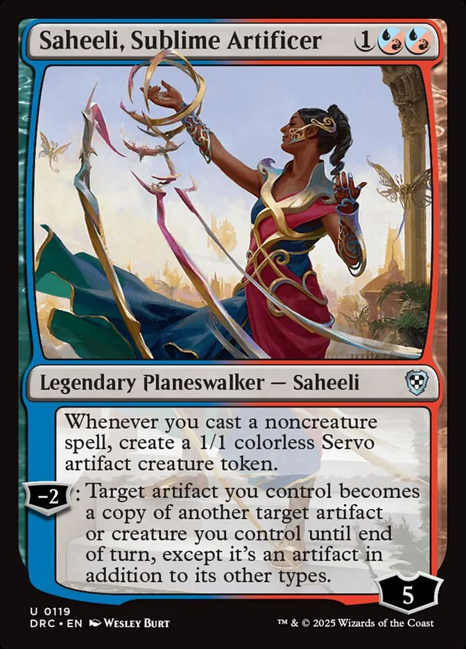 Saheeli, Sublime Artificer 「DRC/119」「EN」