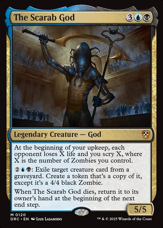The Scarab God 「DRC/120」「EN」