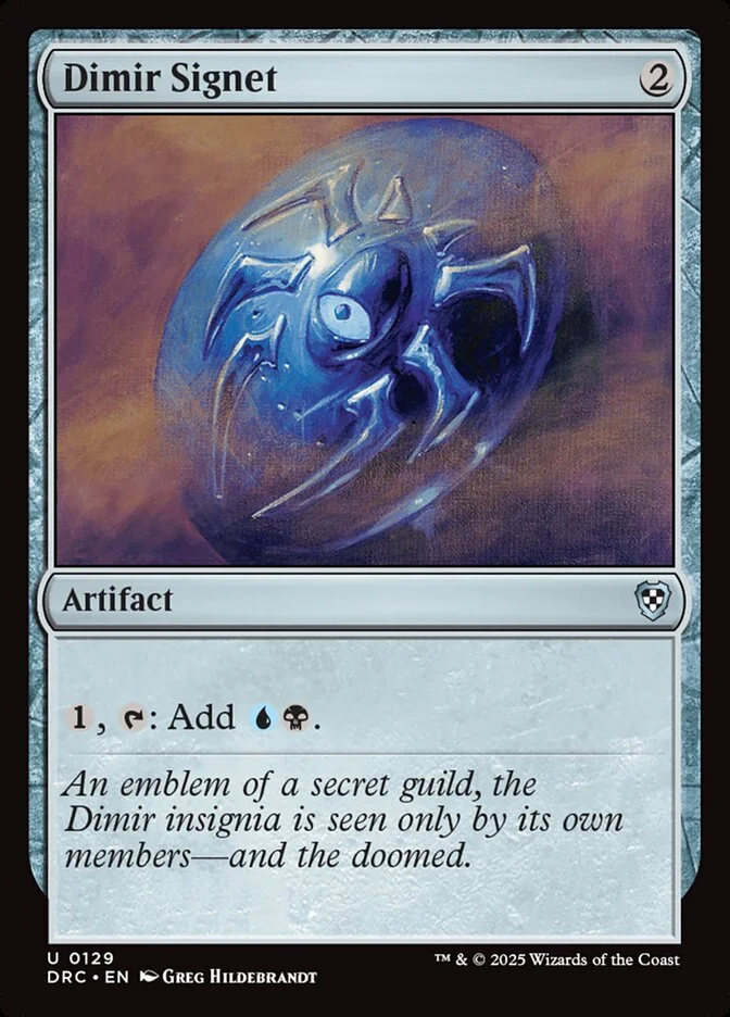 Dimir Signet 「DRC/129」「EN」