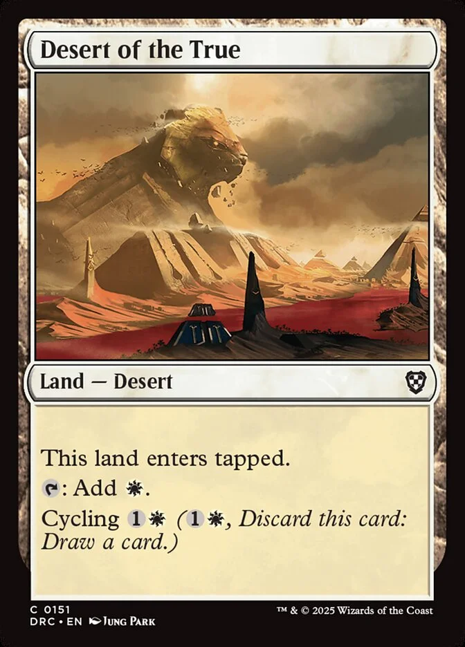 Desert of the True 「DRC/151」「EN」