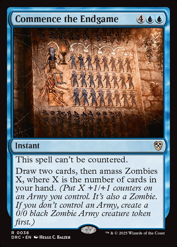 Commence the Endgame 「DRC/38」「EN」