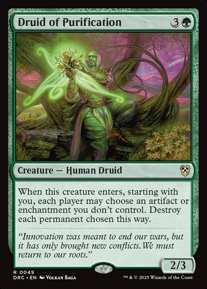 Druid of Purification 「DRC/49」「EN」