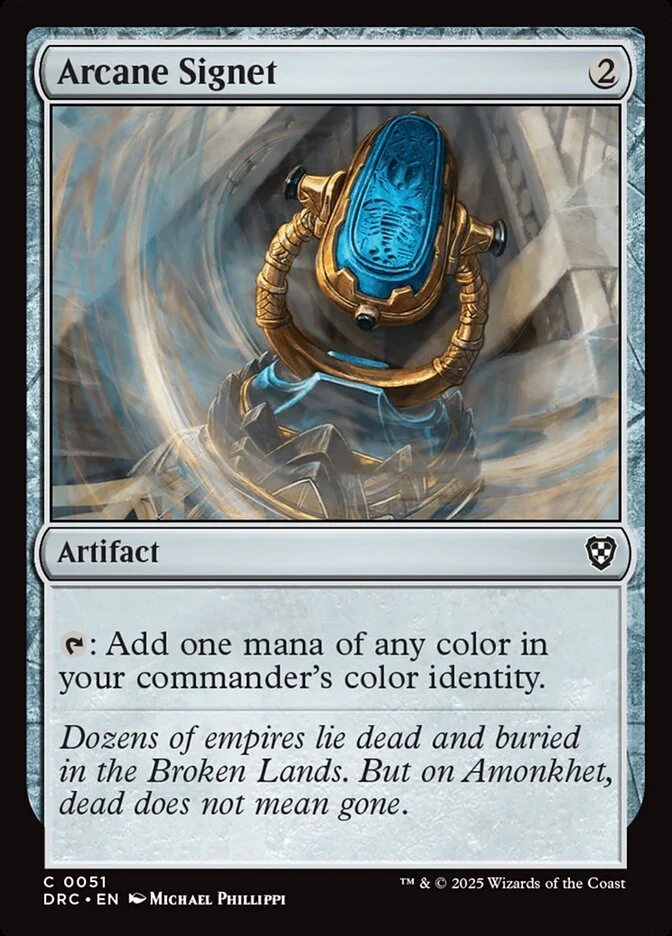 Arcane Signet 「DRC/51」「EN」
