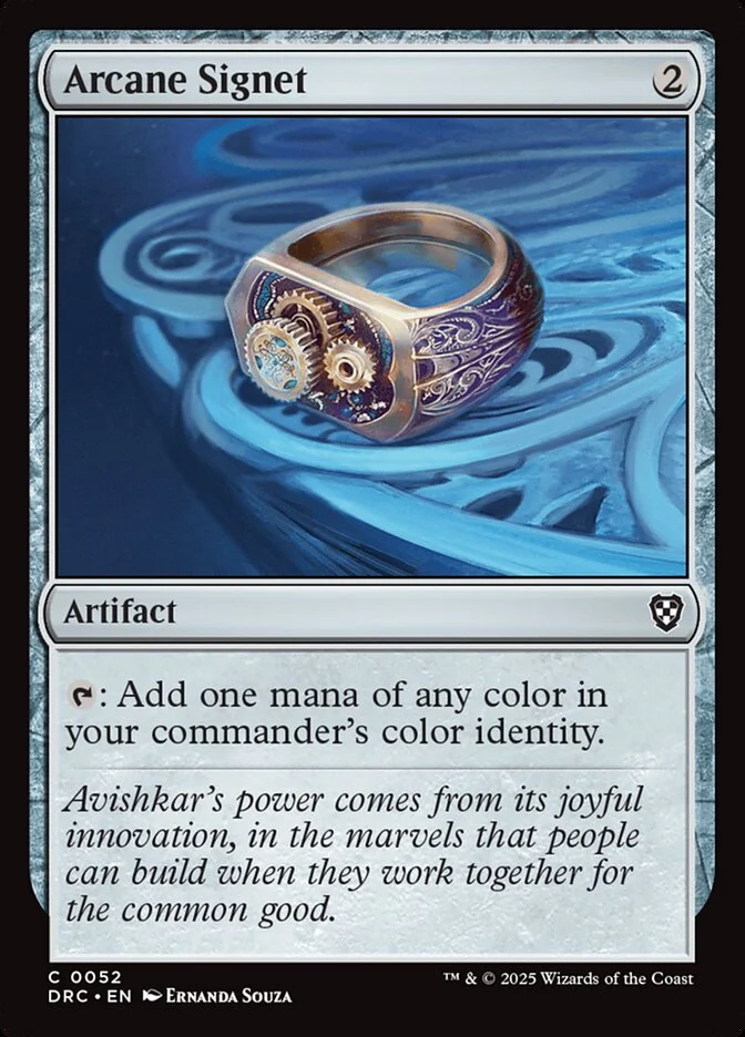 Arcane Signet 「DRC/52」「EN」