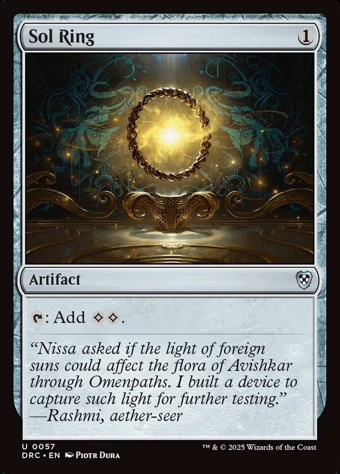 Sol Ring 「DRC/57」「EN」